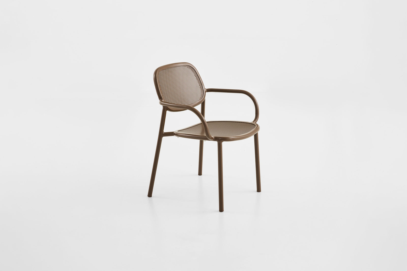 Nilo Dining Chair With Arms Terra