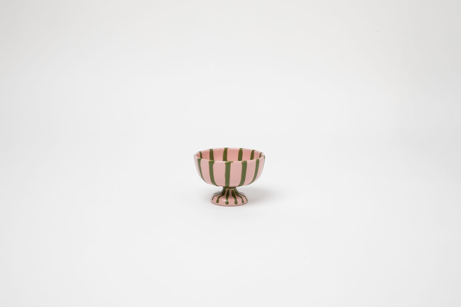 Lido Dessert Cup Pale Pink & Green
