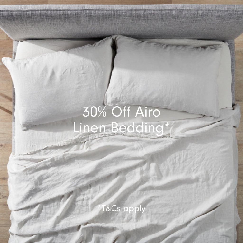 30% off Airo Linen Bedding
