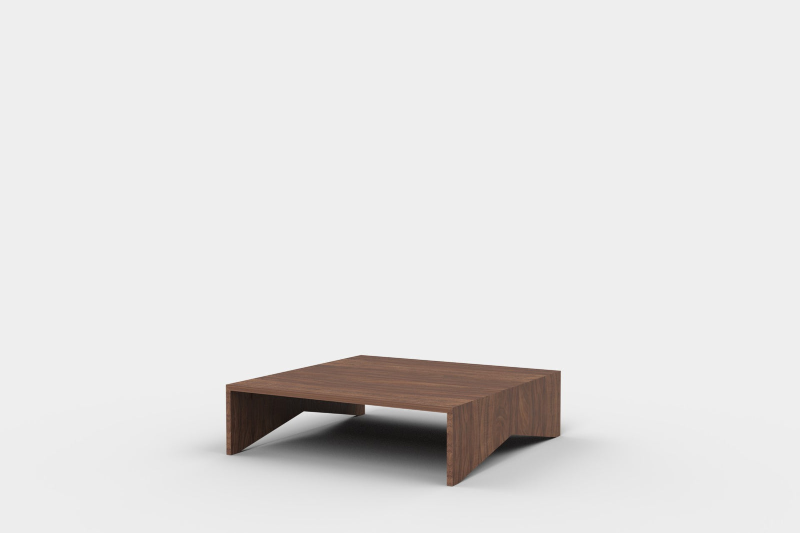 Ex-display - Memphis Square Coffee Table Walnut