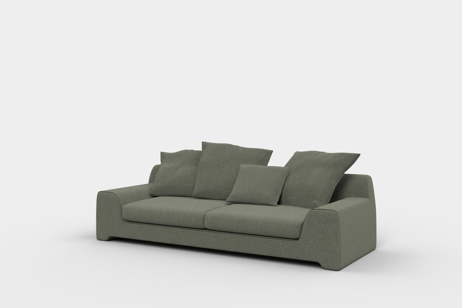 Ex-display - Vista 3.0 Seater Sofa Forest