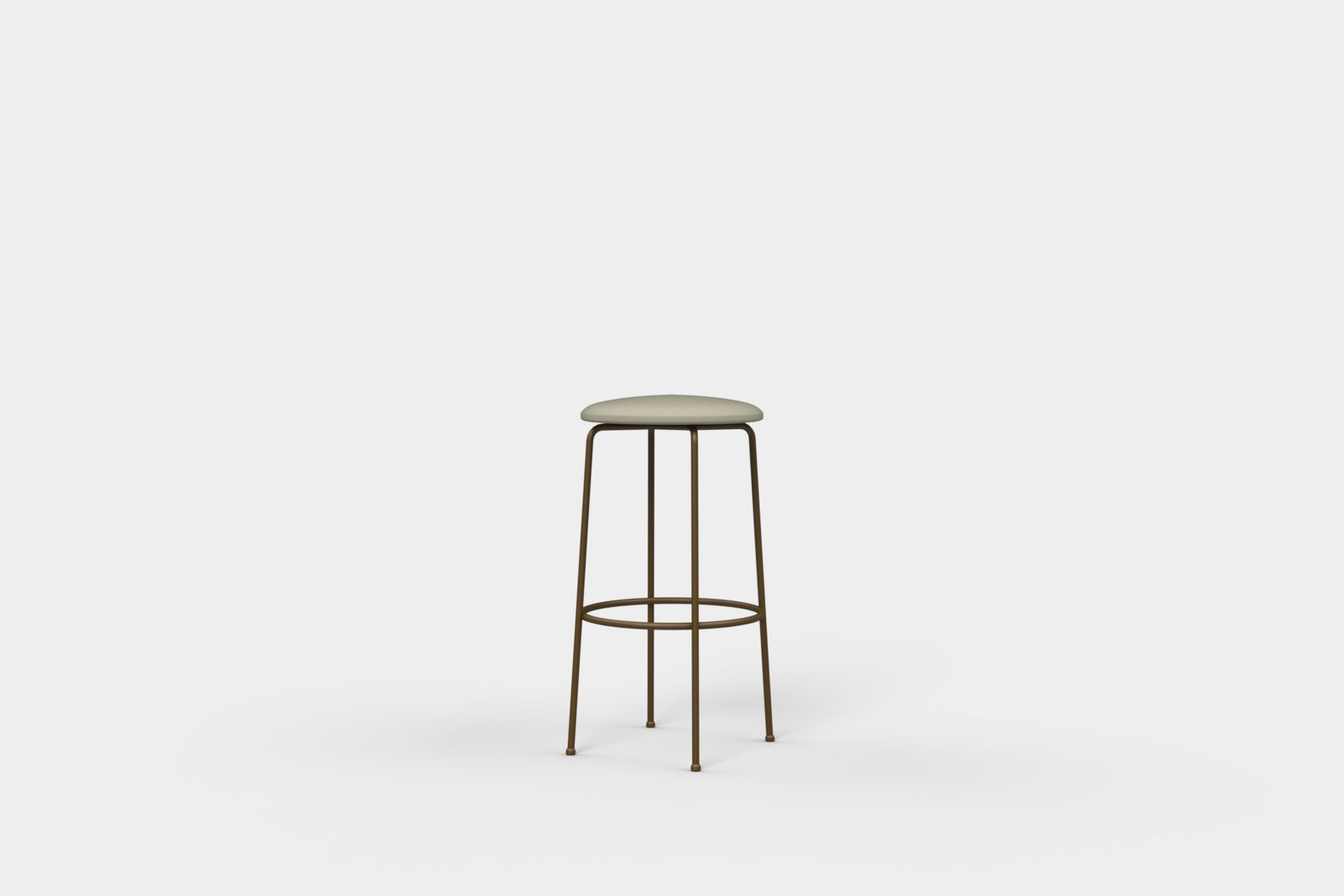Ex-display - Kai Bar Stool High Upholstered Seafoam