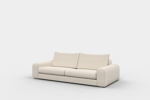 Ex-display - Hudson 3 Seater Sofa Linen