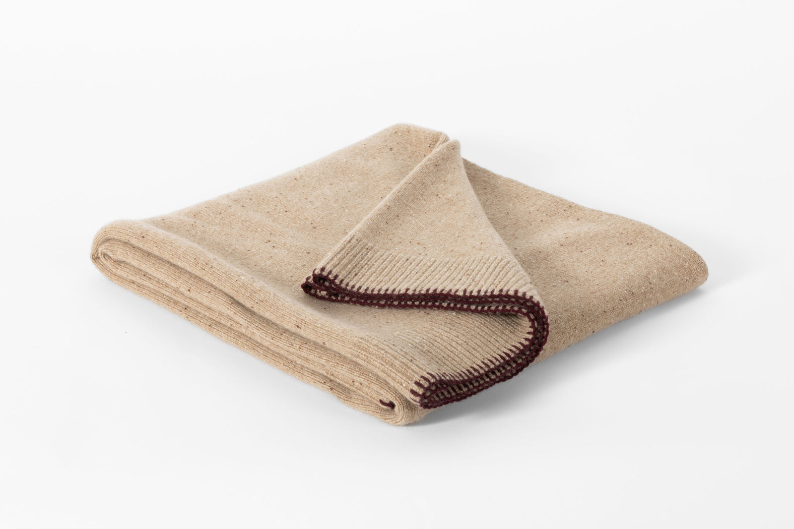 Noon Cashmere Throw Oat