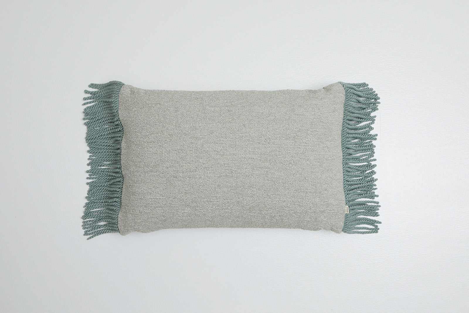 Luna Tassel Rectangle Cushion Artichoke