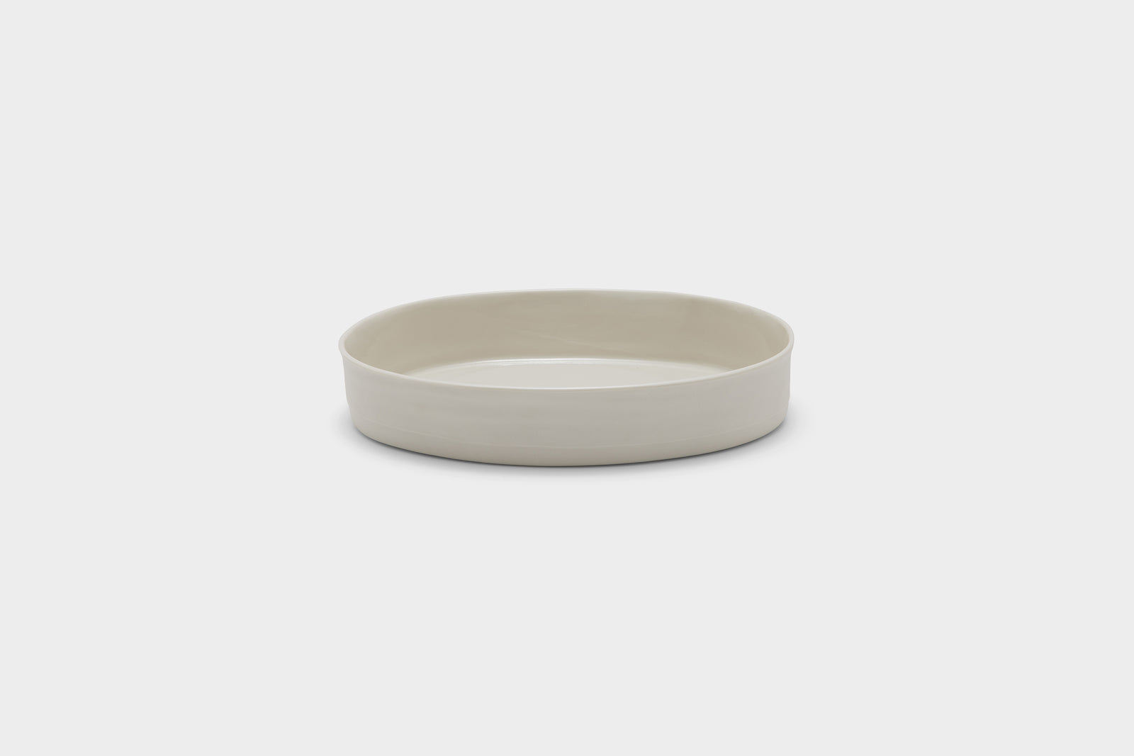 Oval Bowl Natural White