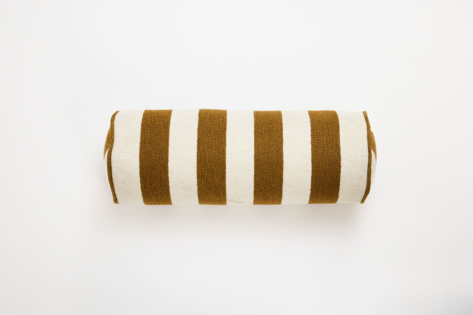 Riley Outdoor Bolster Cushion Cashew Stripe