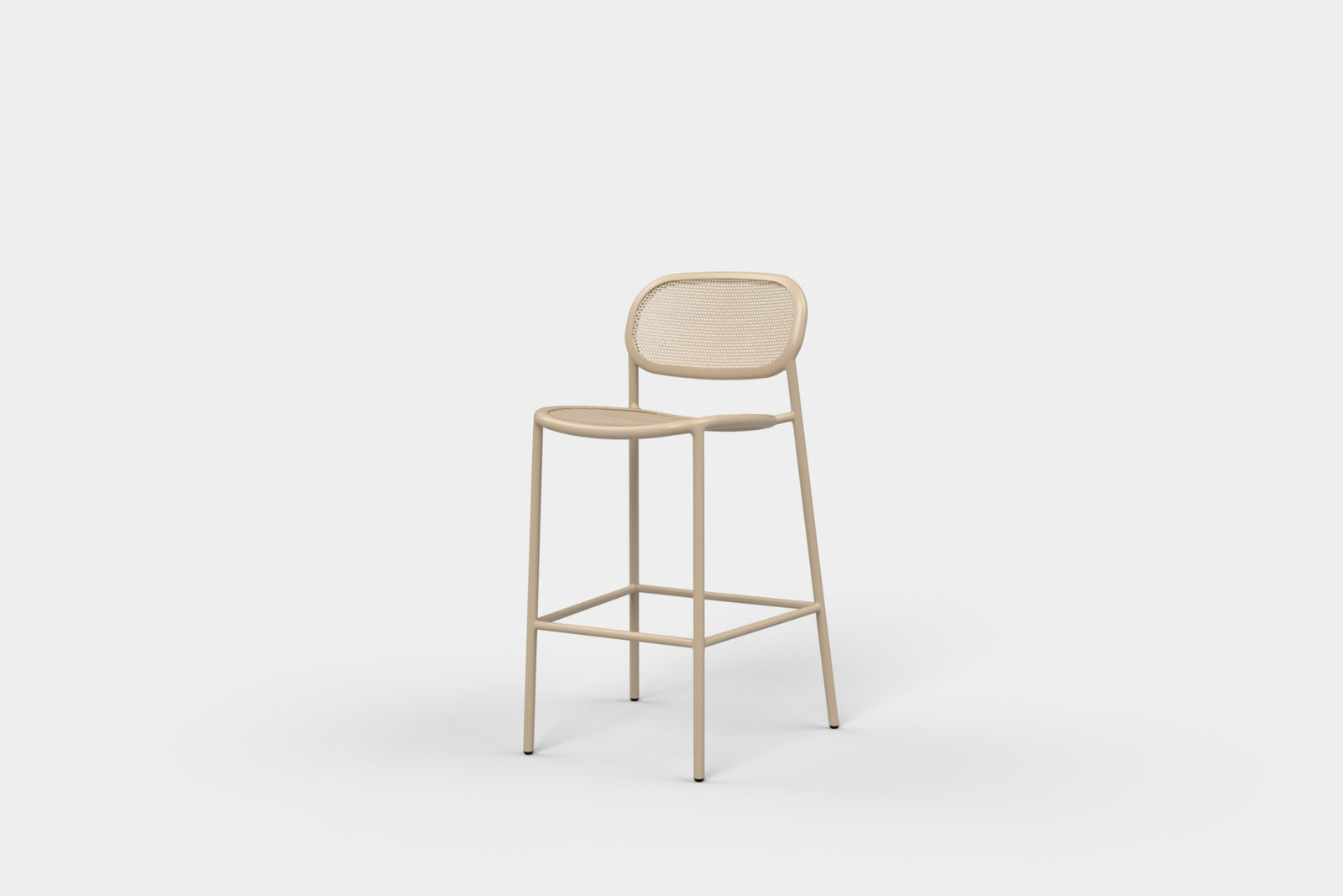 Nilo Bar Stool High Crema