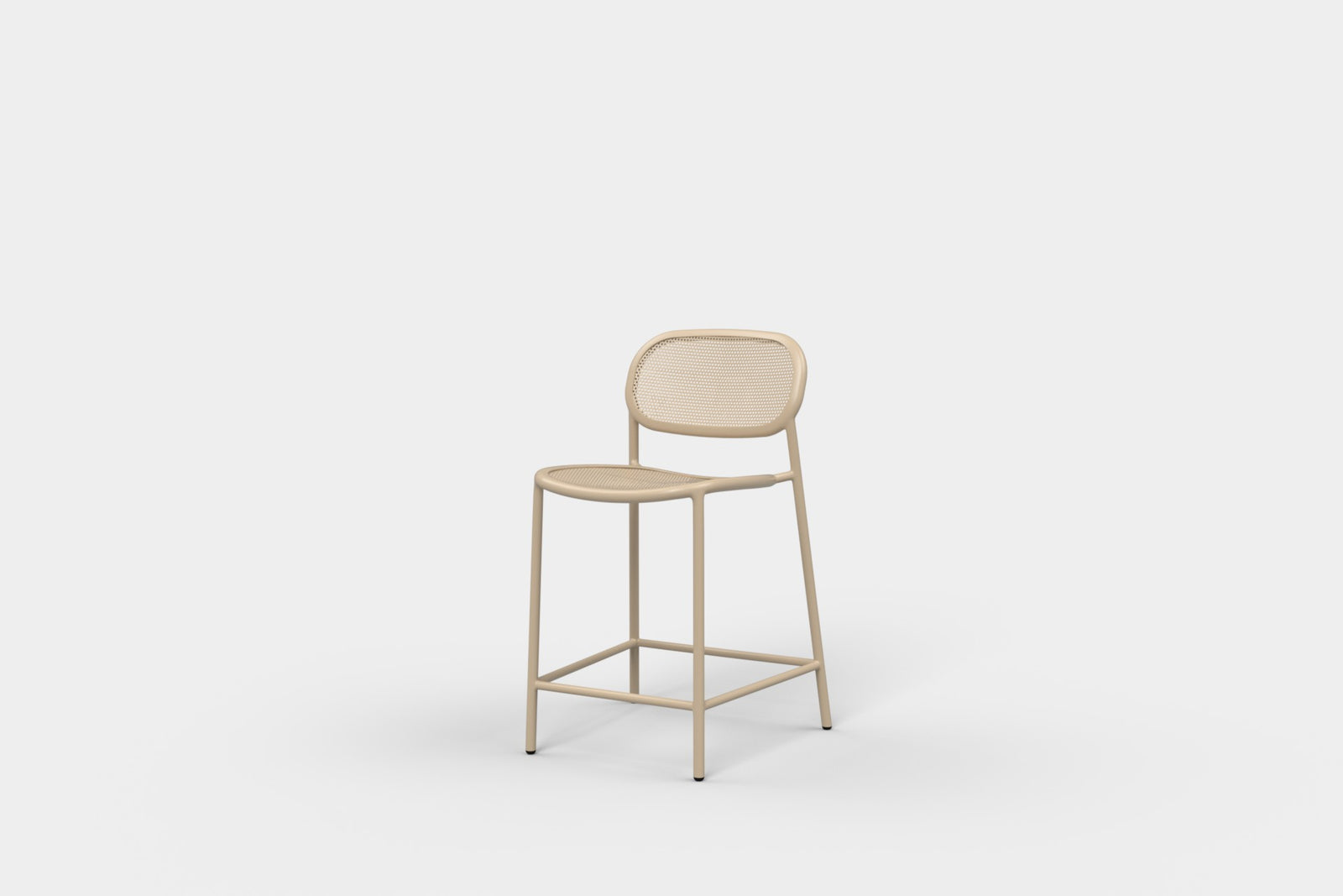 Nilo Bar Stool Low Crema