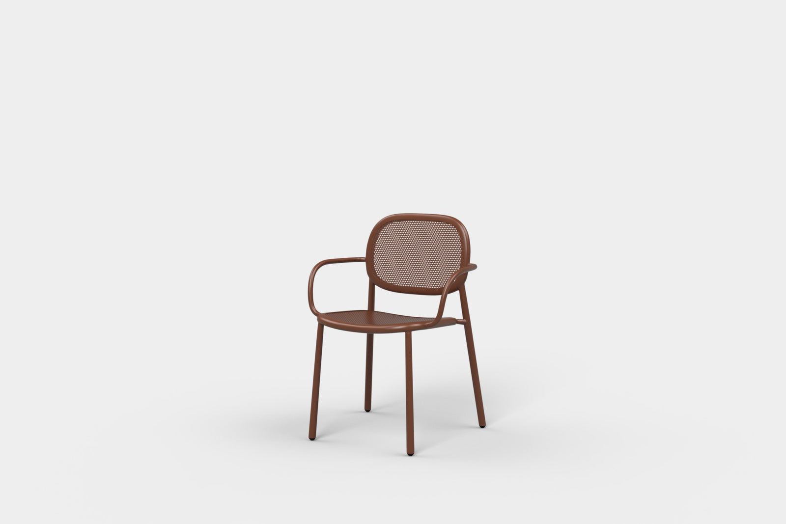 Nilo Dining Chair With Arms Terra
