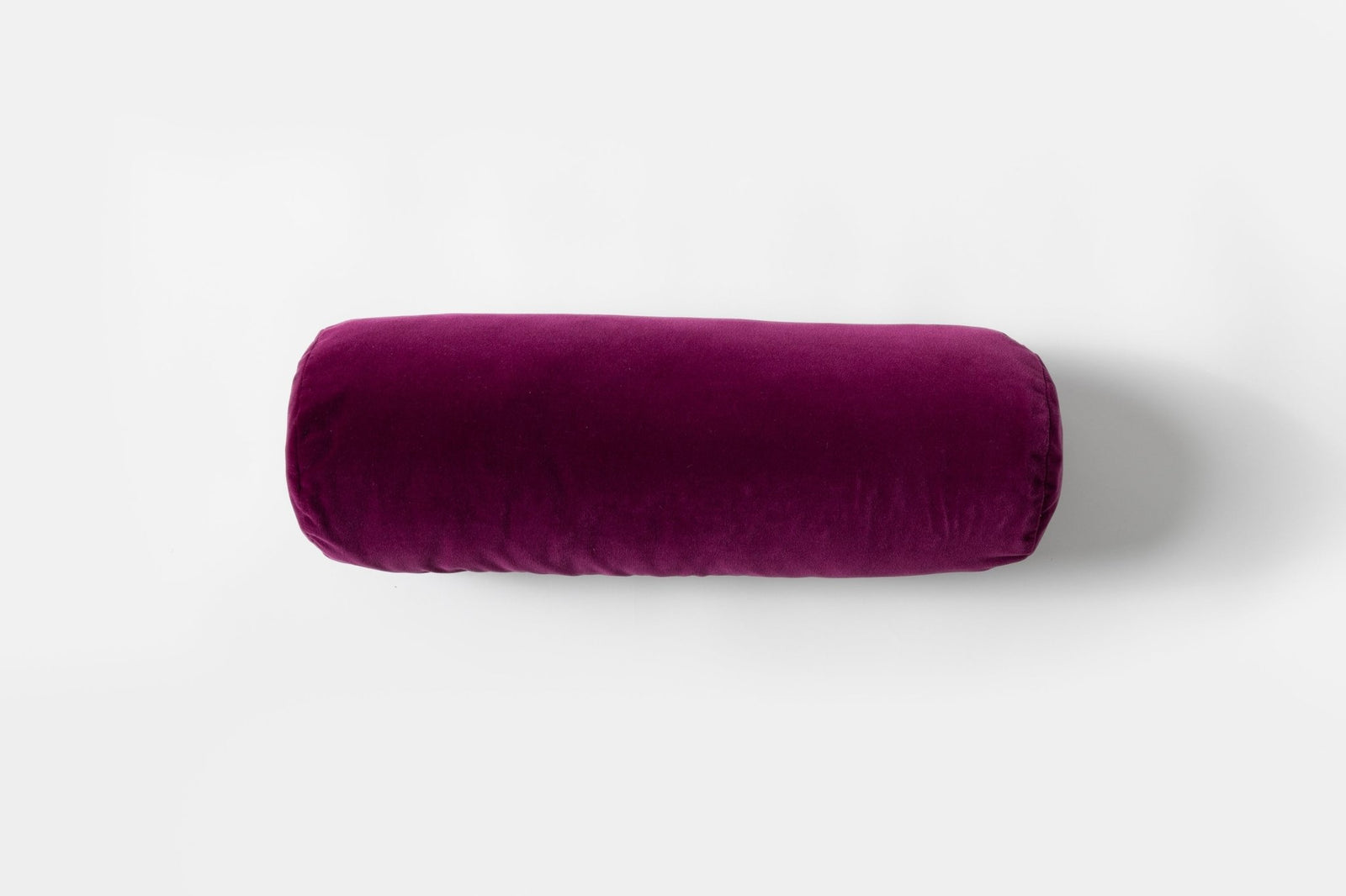 Elk Bolster Cushion Raspberry Velvet Bolster 18 x 60cm Raspberry