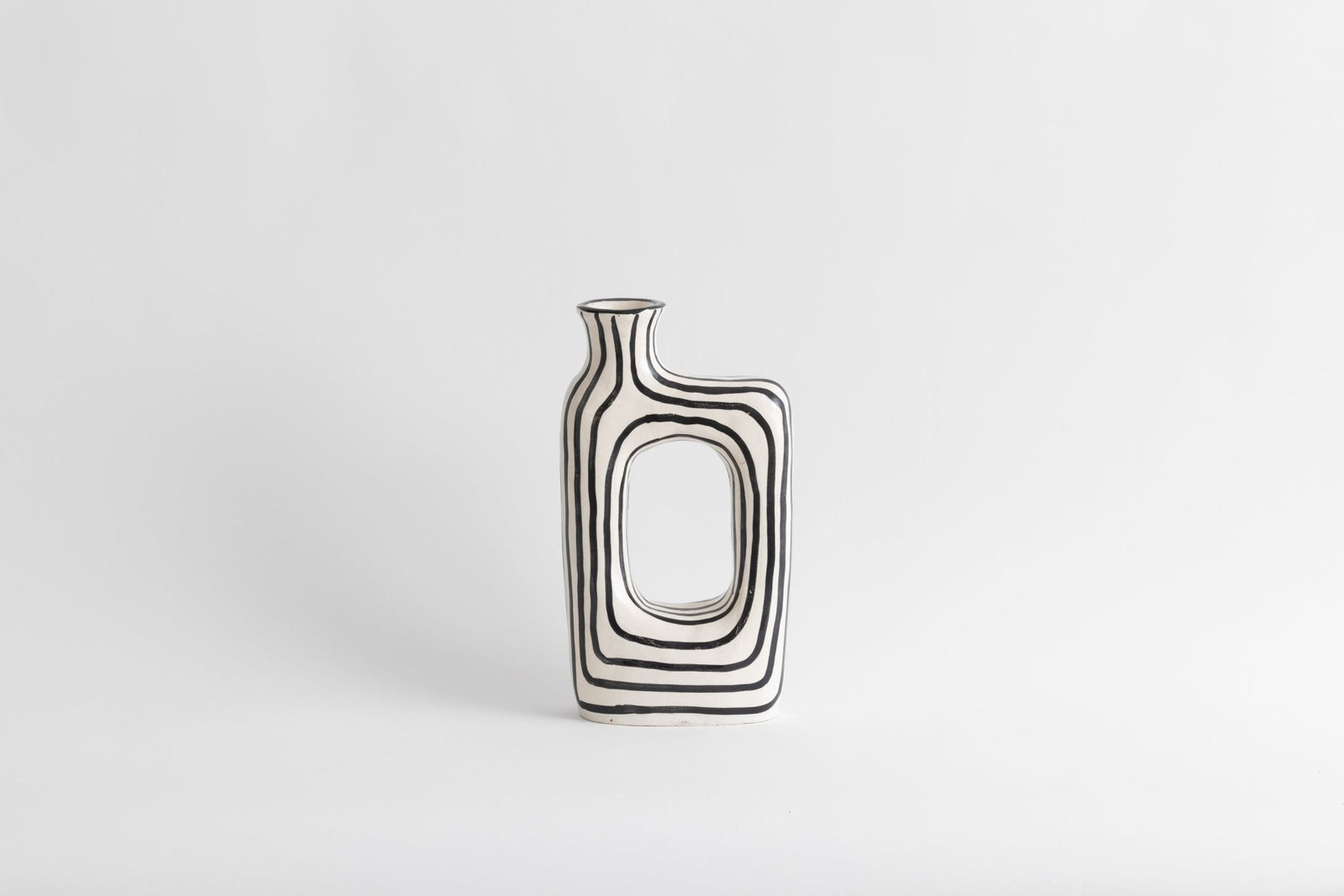 Heart Vessel Vessel 35cm Stripe