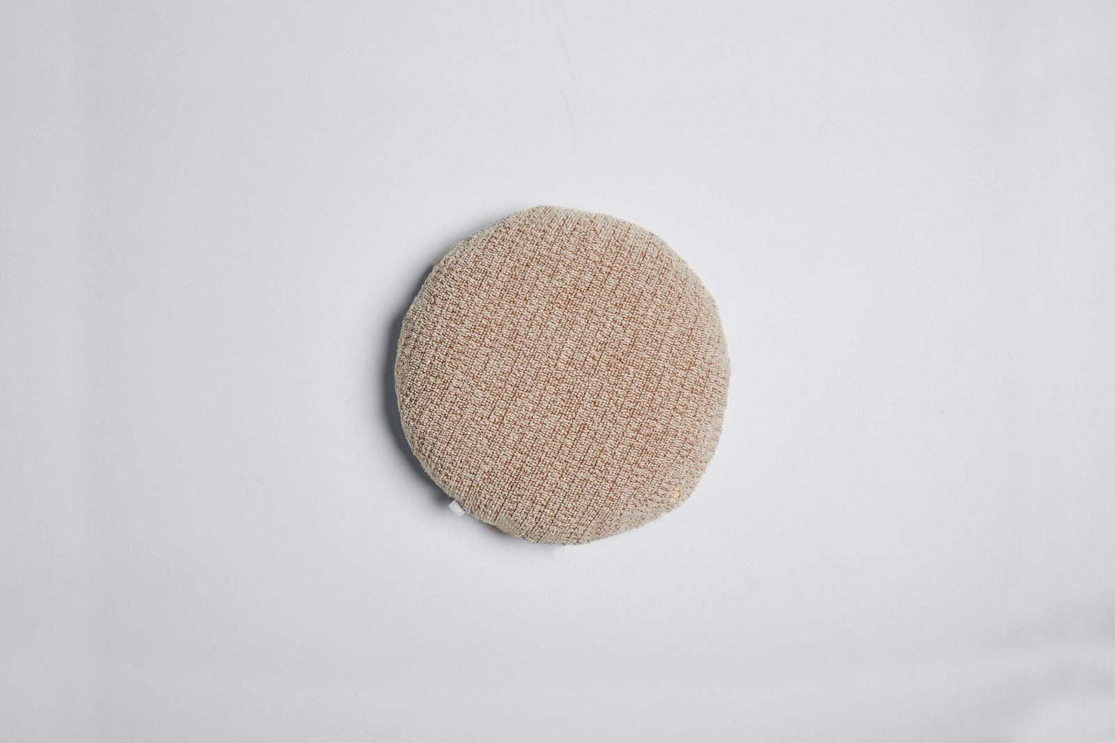 Bowie Round Cushion Sepia Wool Round 50cm Sepia