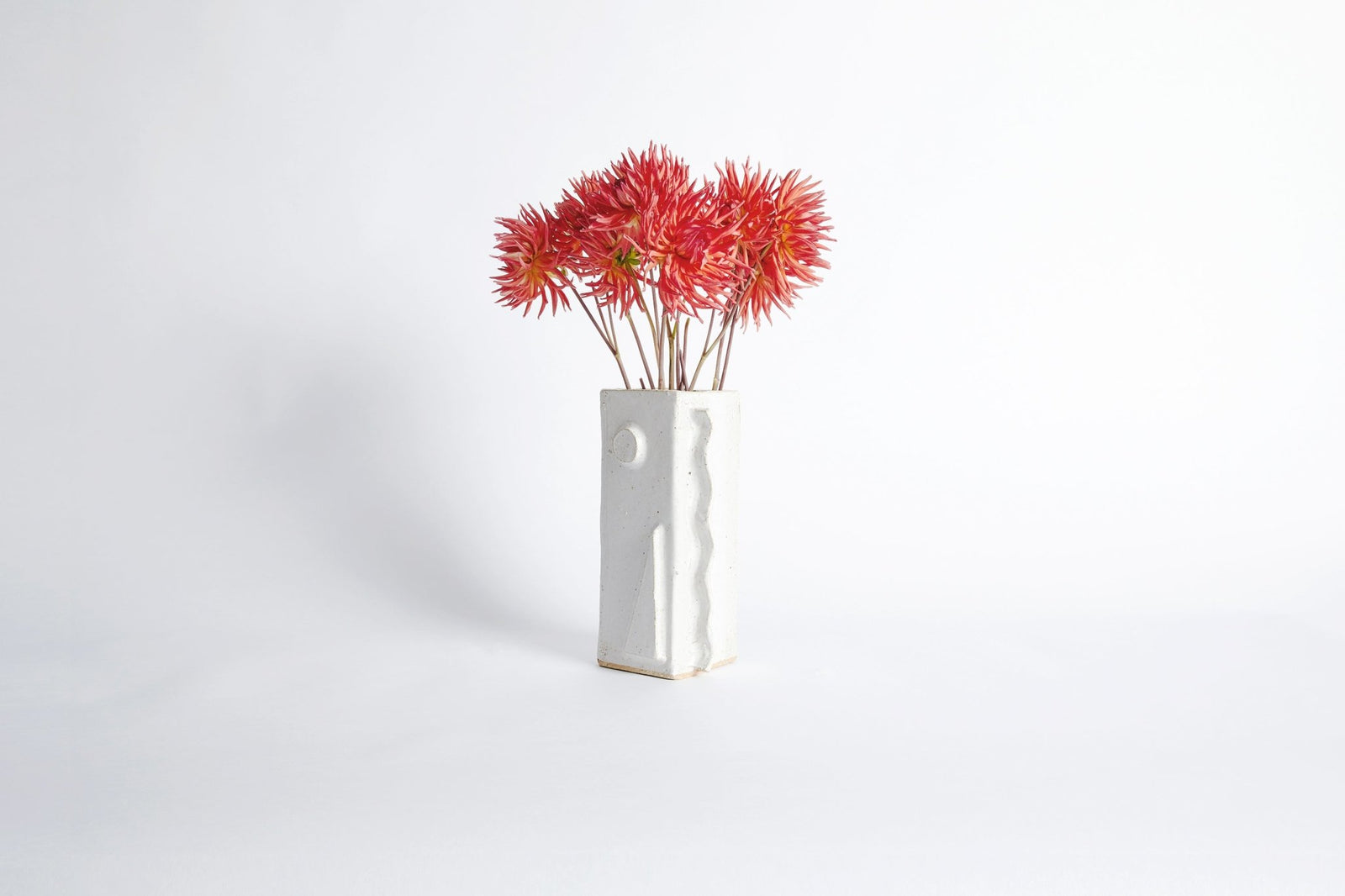 Composition Vase White Speckle