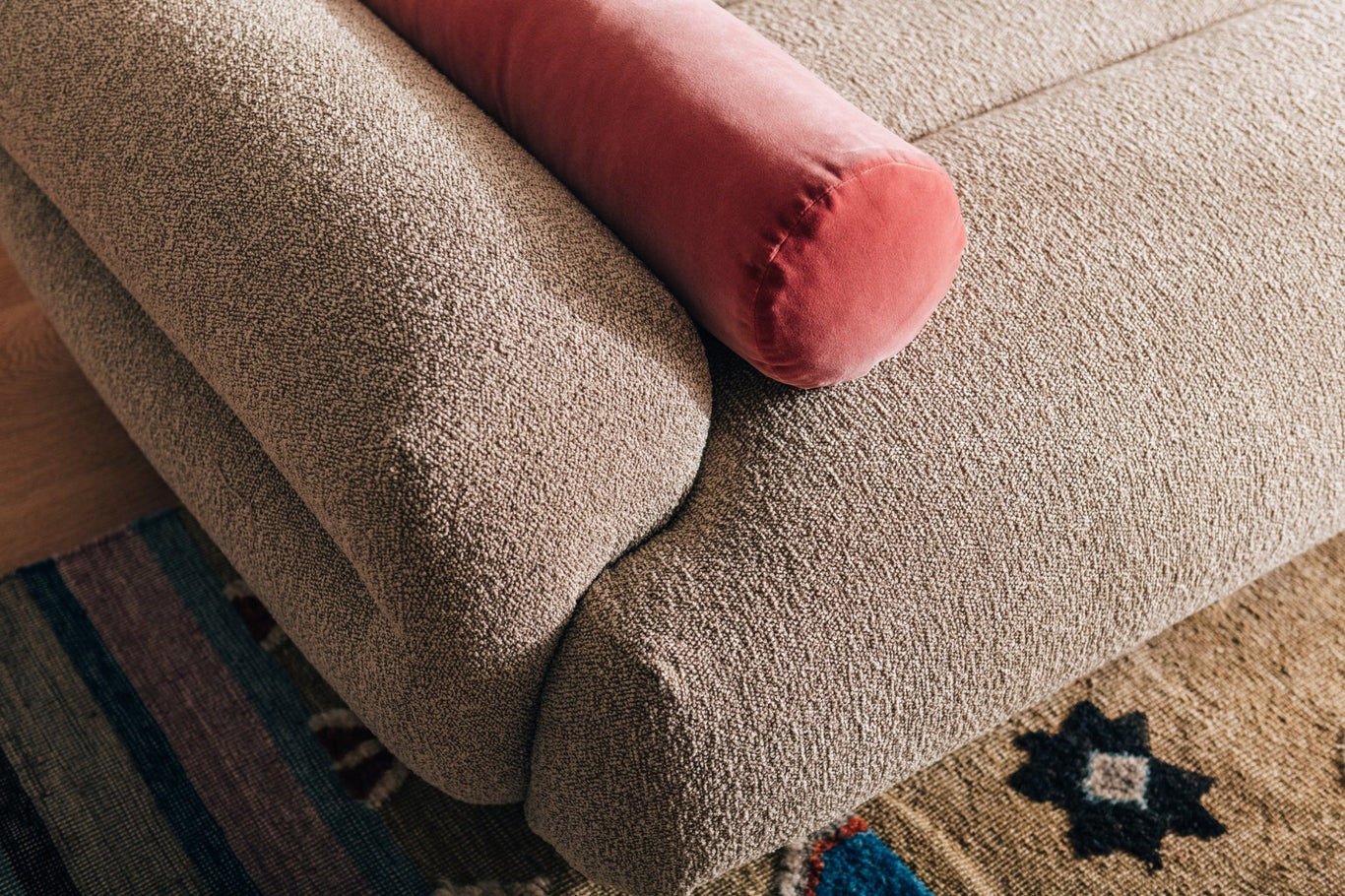 Elk Bolster Wildflower by Jardan