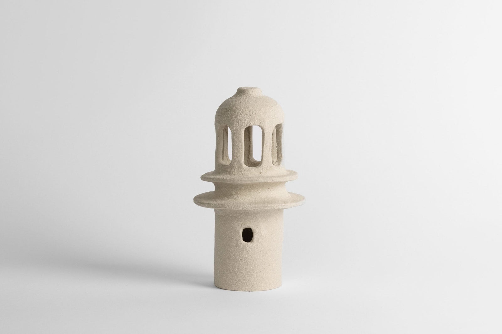 Icon The Lighthouse Sculptural 17 x 17 x 29cm Natural